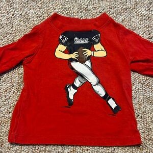Infant NFL patriots long sleeve tee